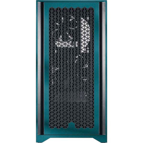 NBA Charlotte Hornets Jersey Corsair 4000D Tempered Glass Mid-Tower ATX Case Skin